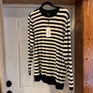 Universal standard brand new striped sweater